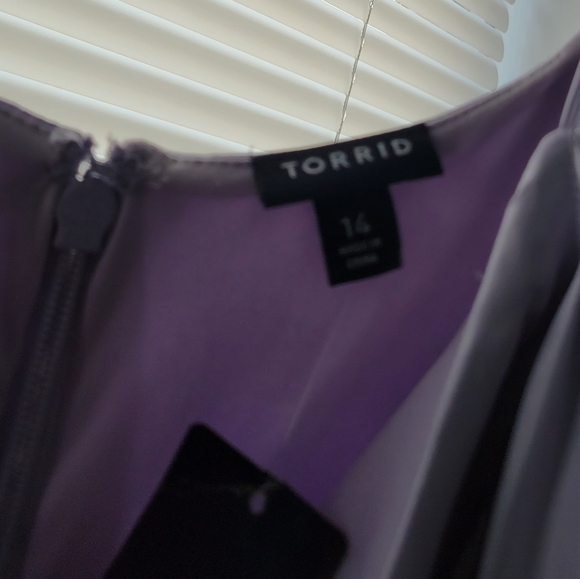 Torrid Special Occasion Dress, Size 14, Color: Iridescent Pastel Purple - Picture 2 of 6